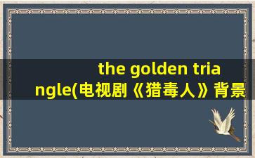 the golden triangle(电视剧《猎毒人》背景音乐)